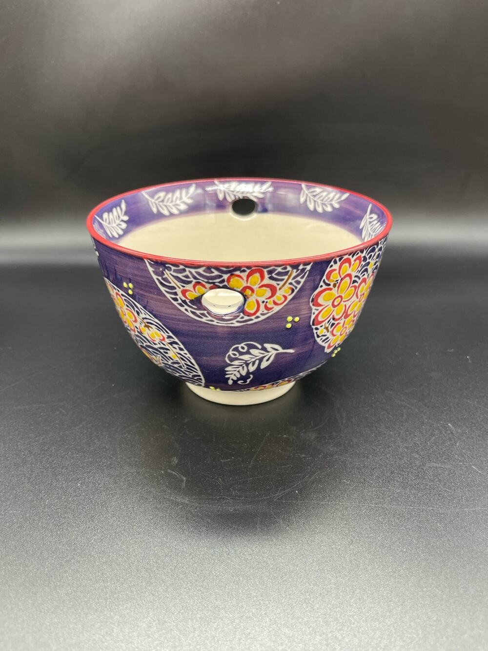 Mira Designs by FMC Rice Ramen Noodle Bowl Blue